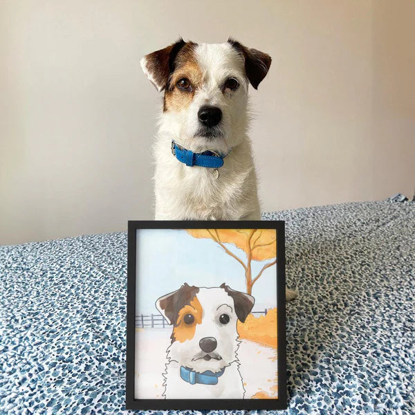 From Pet Photo to Masterpiece: Explore Custom Pet Portraits