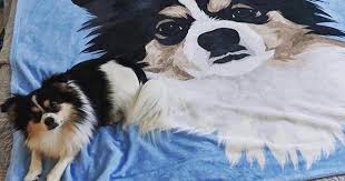 Custom Pet Print Fleece Blanket